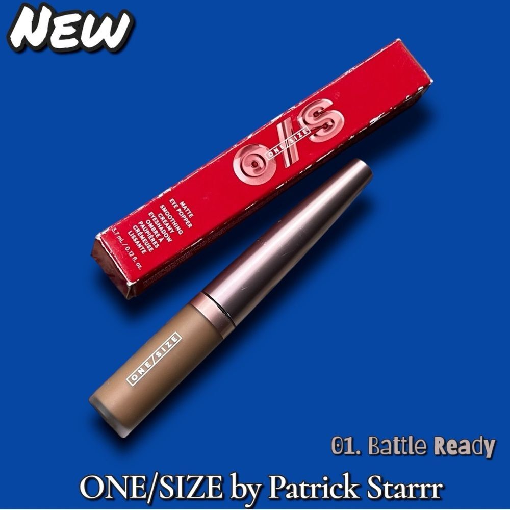 New ONE/SIZE by Patrick Starrr Matte Eye Popper Liquid Eyeshadow – Battle Ready